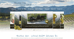 Desktop Screenshot of mountainview-colonialdewitt.com